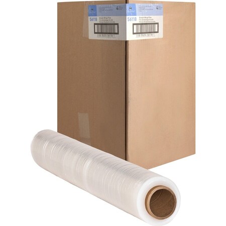 Sparco Stretch Wrap Film, Medium Weight, 18"x2000' Roll, 4/CT, Clear PK SPR56118